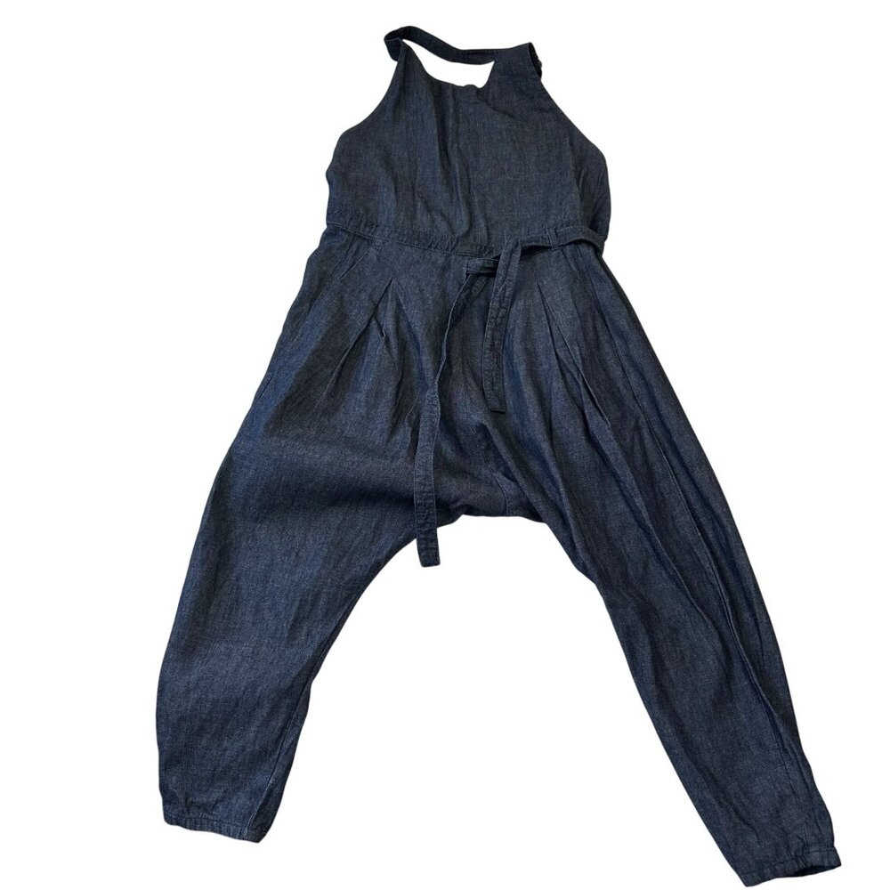 Prospective Flow Momohiki Overall Dark Wash Denim Lightweight Mens Size Small